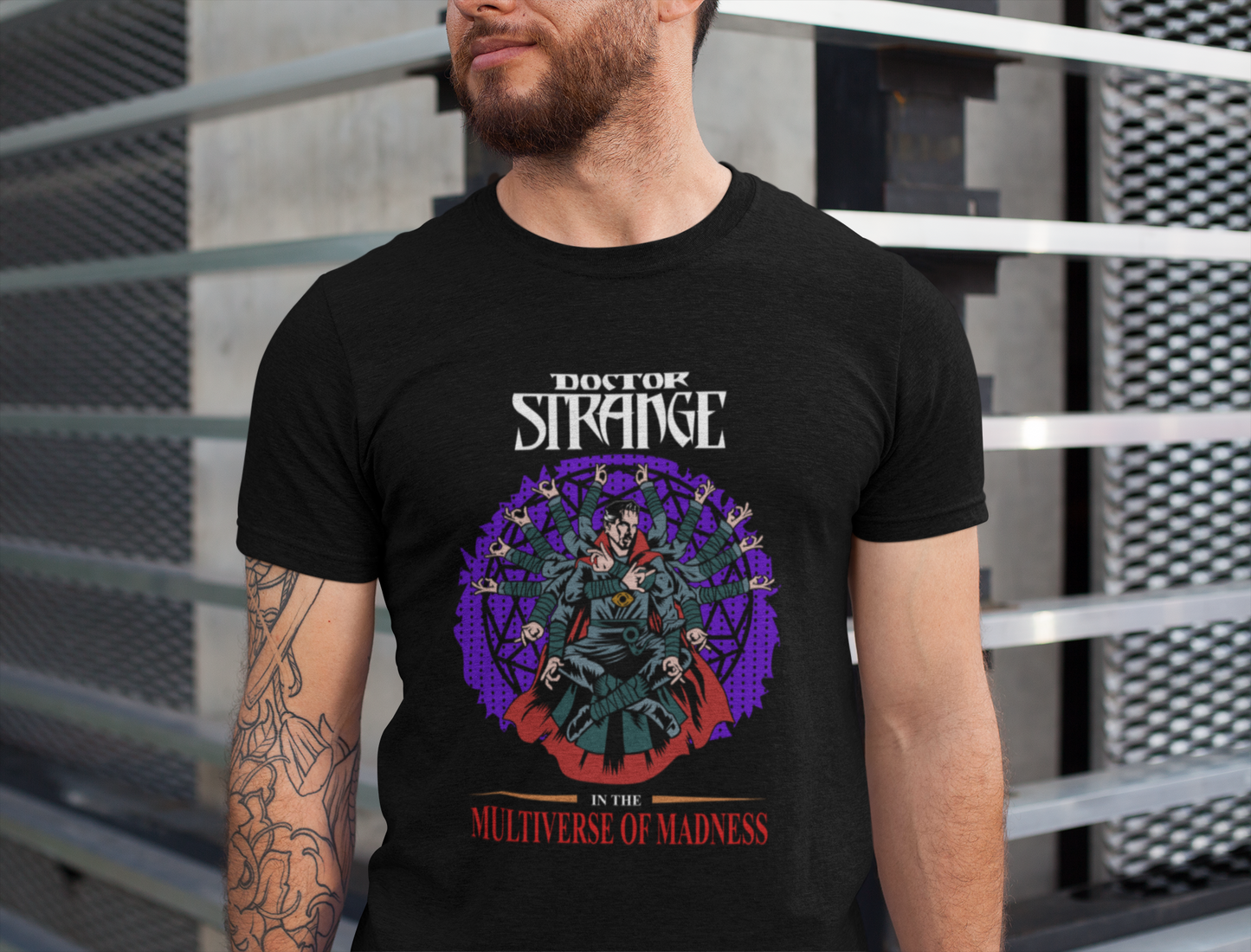 Doctor Strange Men's T-Shirt – Premium Marvel Superhero Tee | Soft Cotton & Trendy Fit